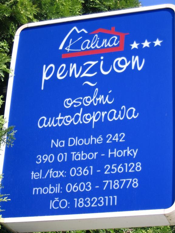 Penzion Kalina Tábor Esterno foto